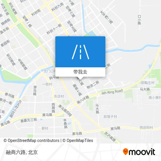 融商六路地图
