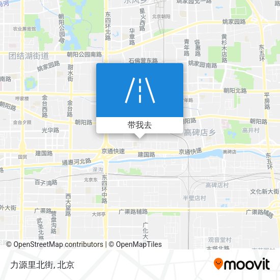 力源里北街地图