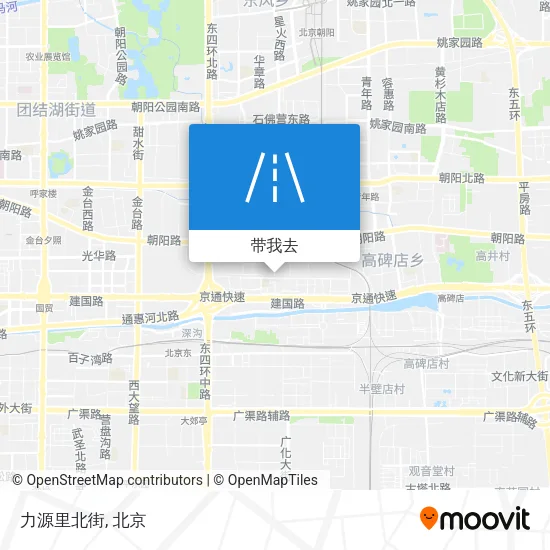 力源里北街地图