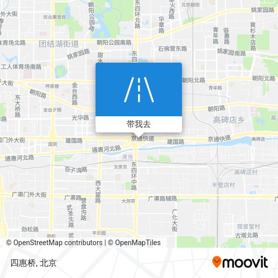 四惠桥地图