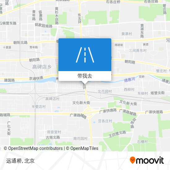远通桥地图