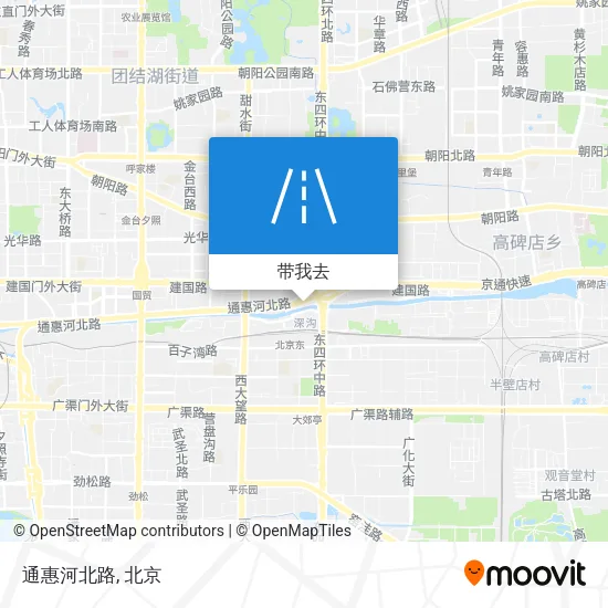 通惠河北路地图