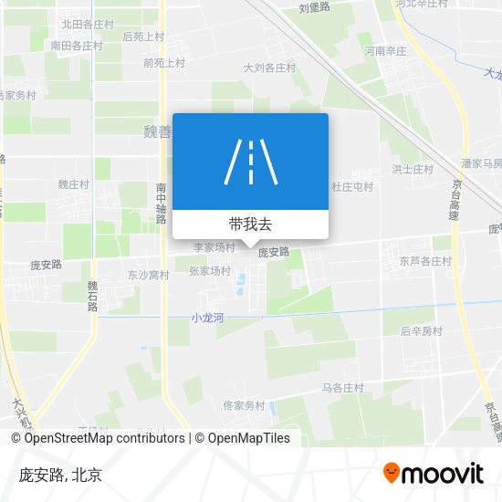 庞安路地图
