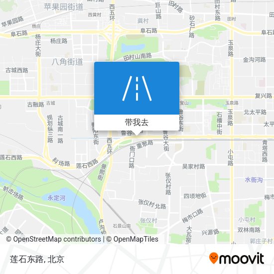 莲石东路地图