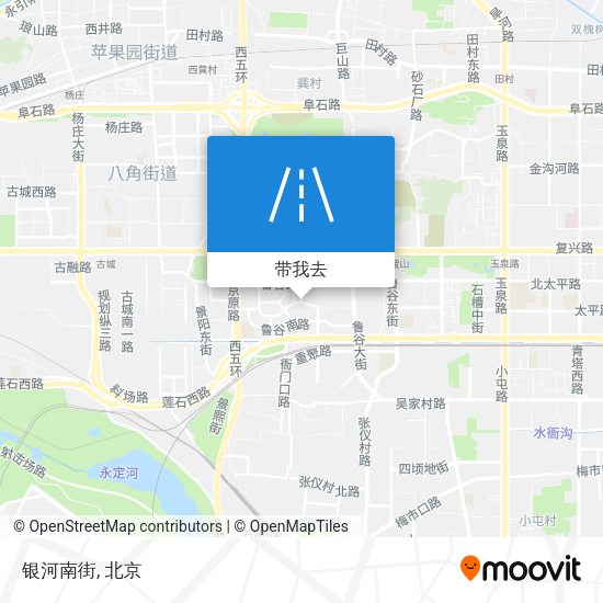 银河南街地图