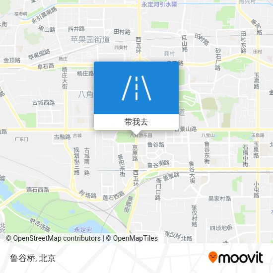 鲁谷桥地图