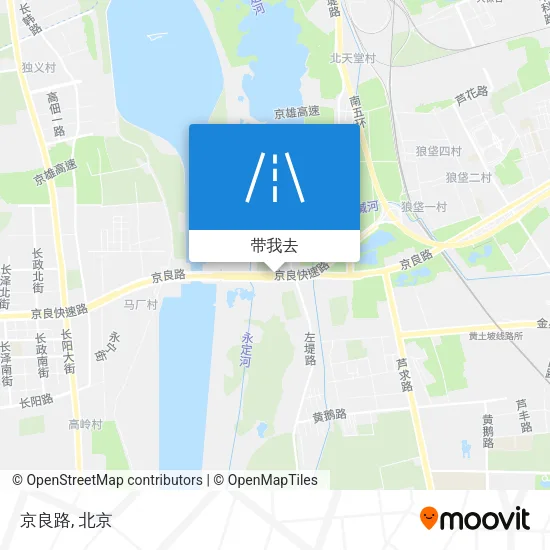 京良路地图