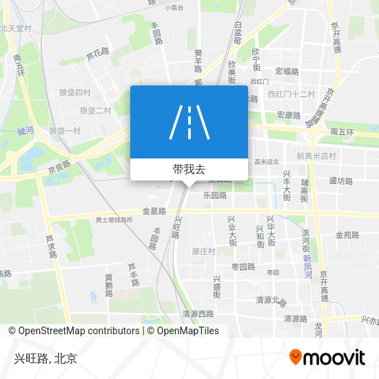 兴旺路地图