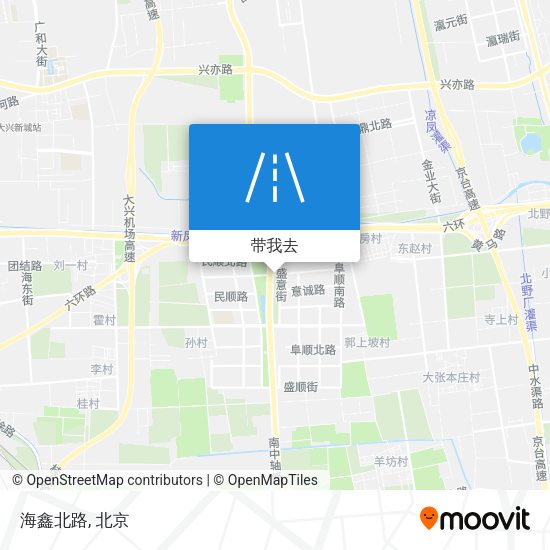 海鑫北路地图