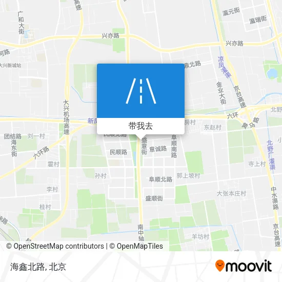 海鑫北路地图