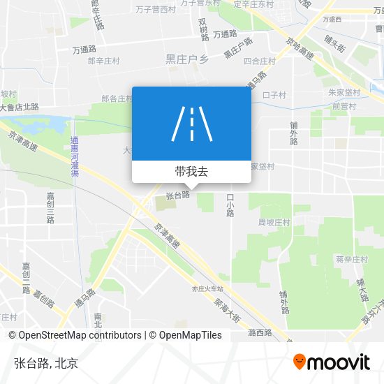 张台路地图