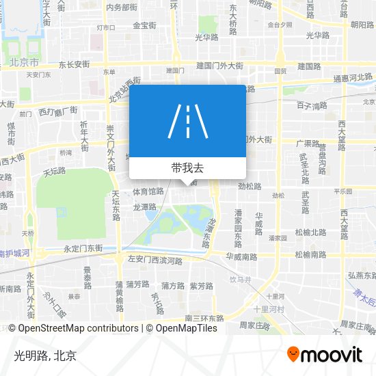 光明路地图