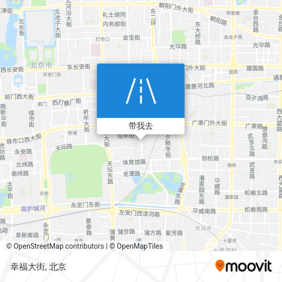 幸福大街地图