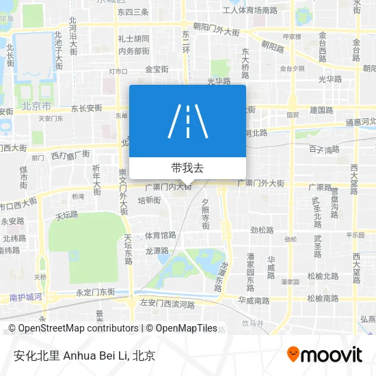安化北里 Anhua Bei Li地图