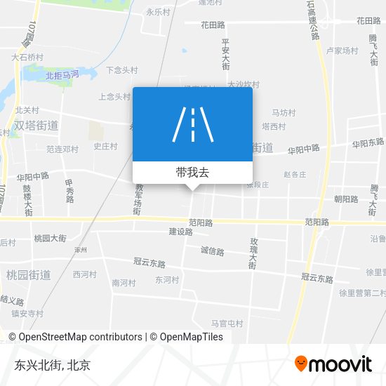 东兴北街地图