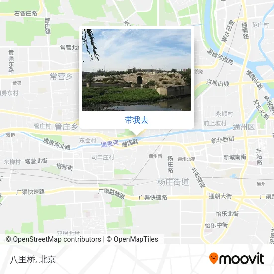 八里桥地图