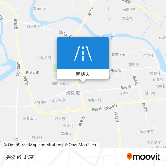 兴济路地图
