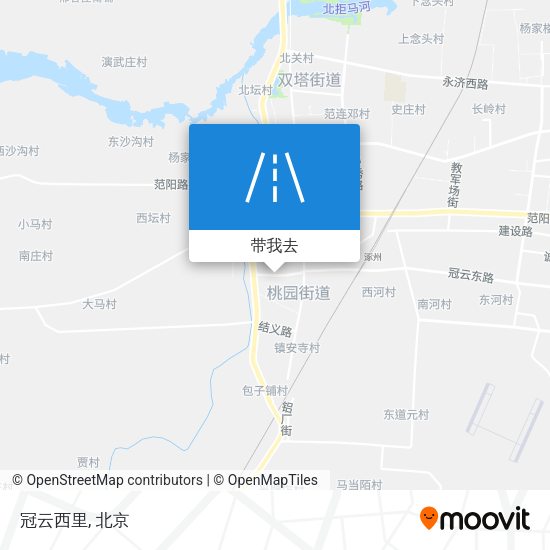 冠云西里地图