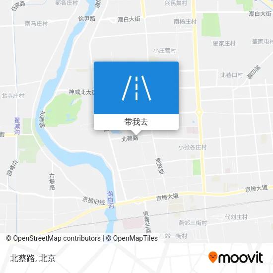 北蔡路地图