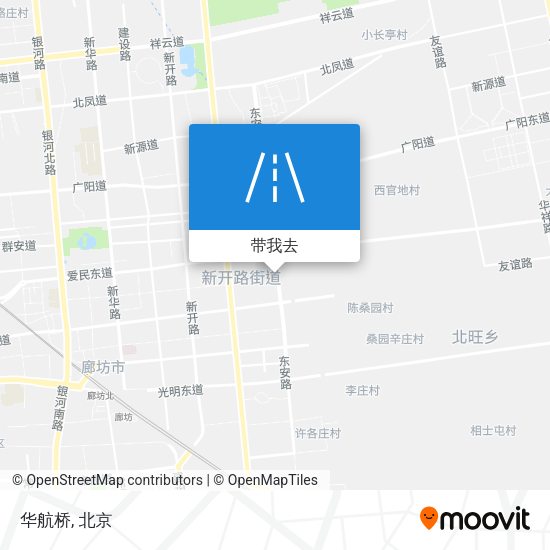 华航桥地图