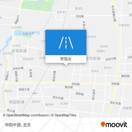 华阳中路地图