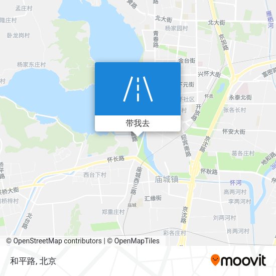和平路地图