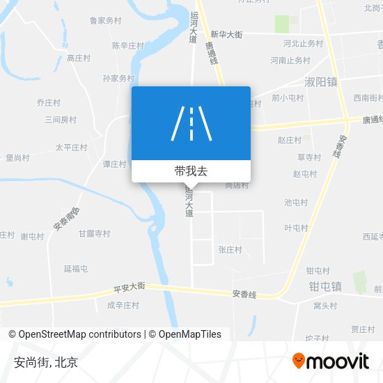 安尚街地图