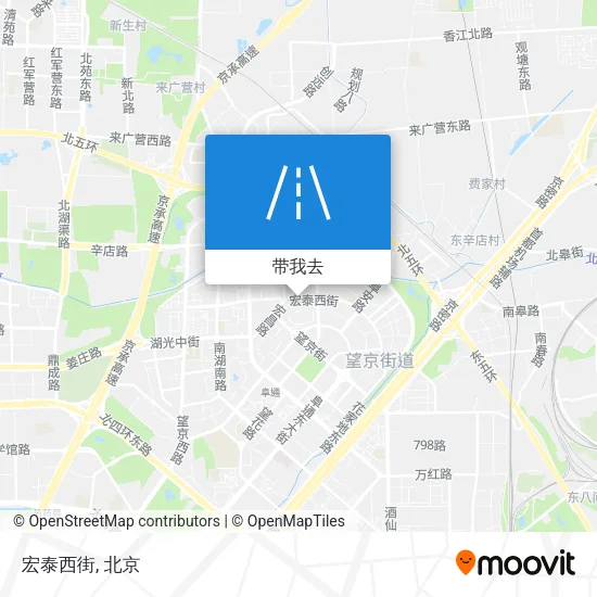 宏泰西街地图