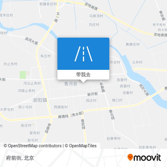 府前街地图