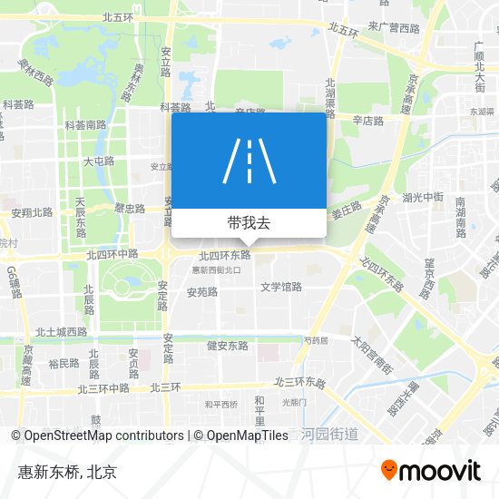 惠新东桥地图