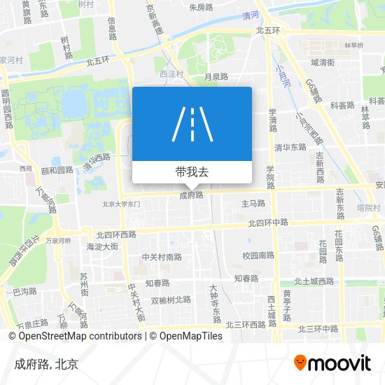 成府路地图