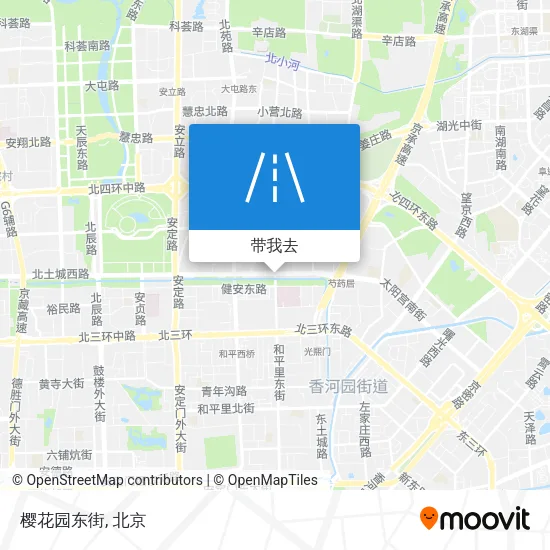 樱花园东街地图