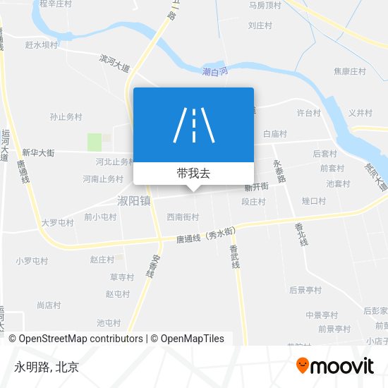 永明路地图