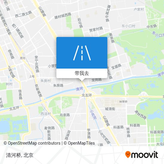 清河桥地图
