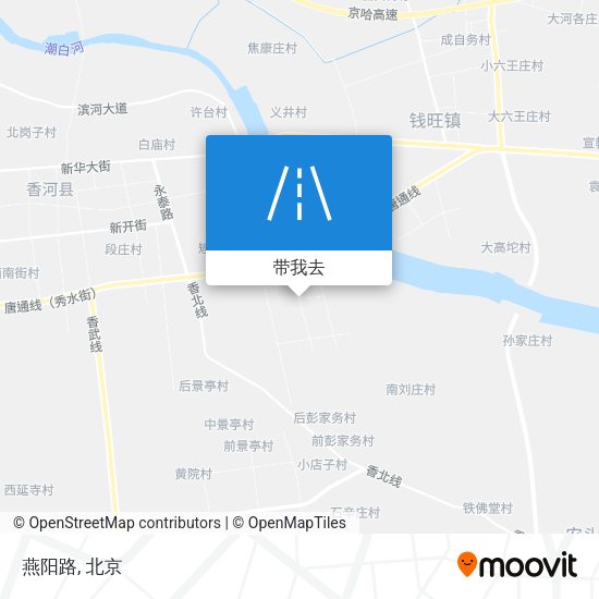 燕阳路地图
