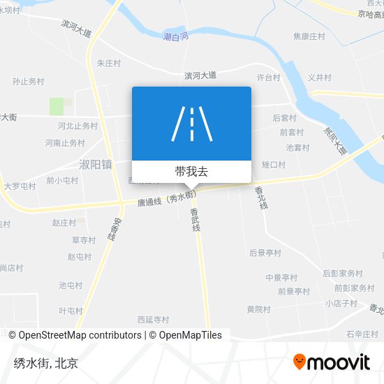 绣水街地图