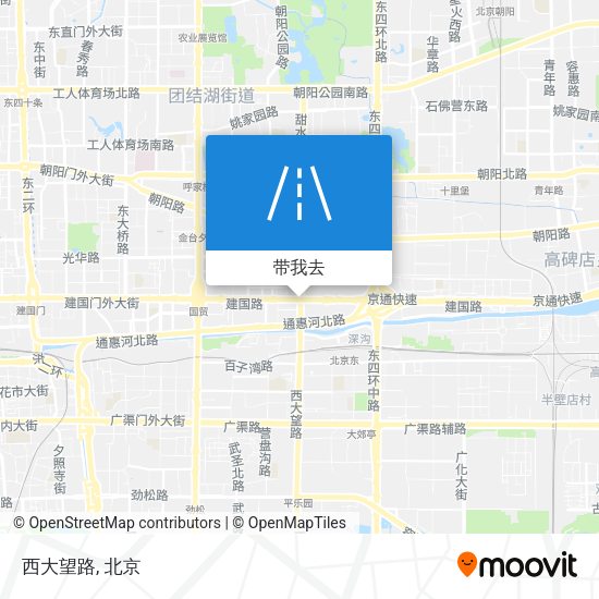 西大望路地图