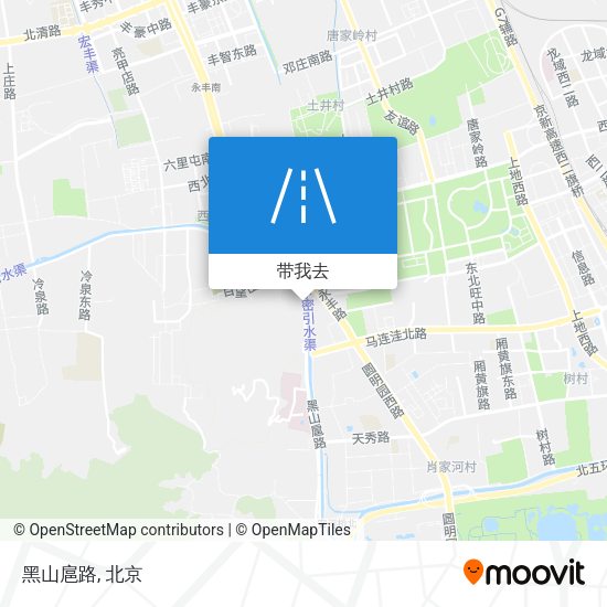 黑山扈路地图