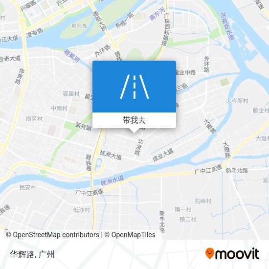 华辉路地图