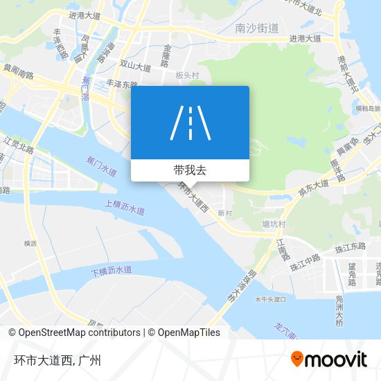 环市大道西地图