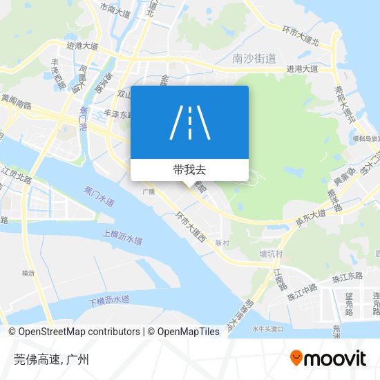 莞佛高速地图