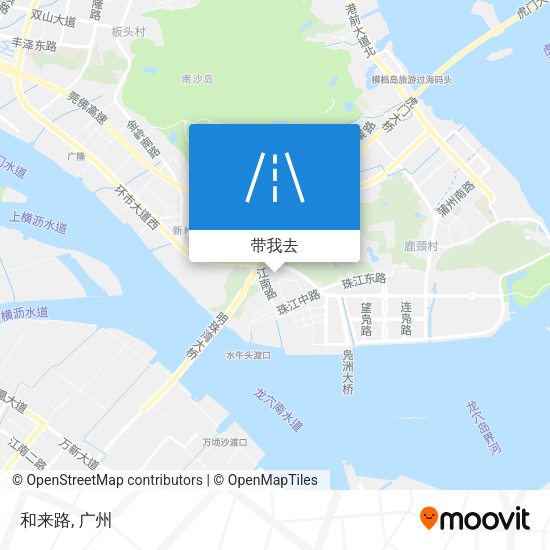 和来路地图
