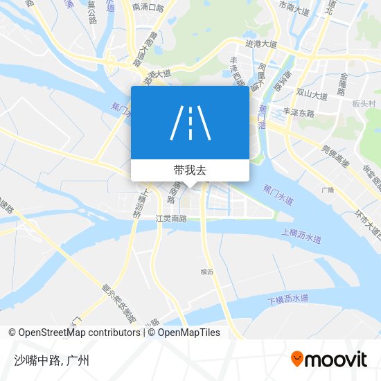 沙嘴中路地图