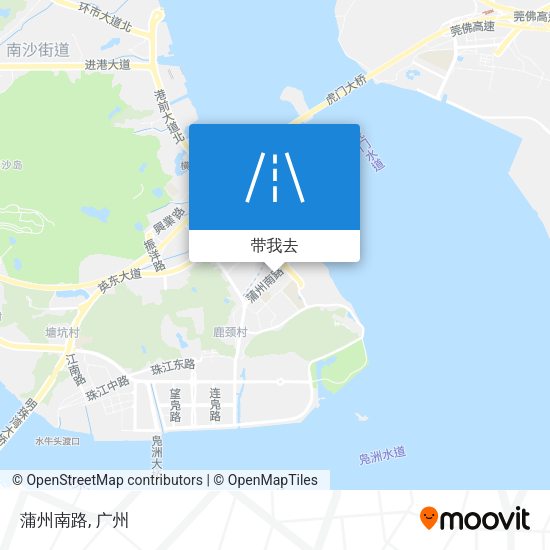 蒲州南路地图