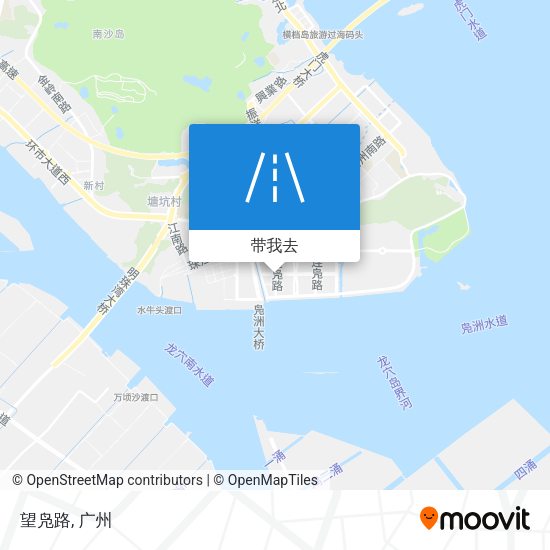 望凫路地图