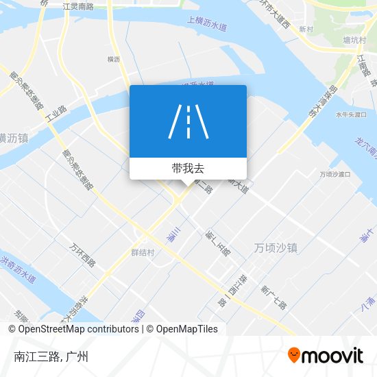 南江三路地图