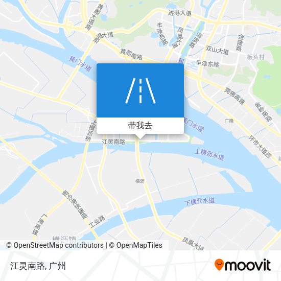 江灵南路地图