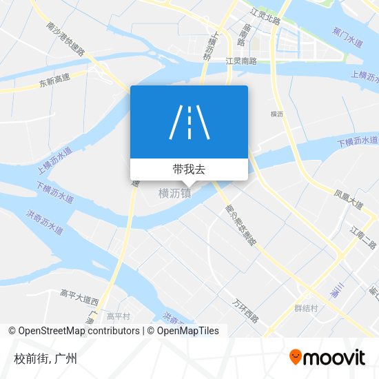 校前街地图