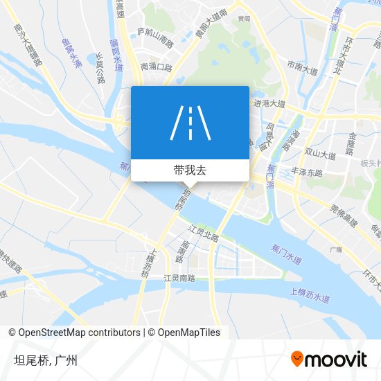 坦尾桥地图