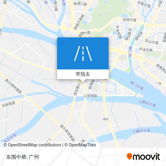 东围中桥地图